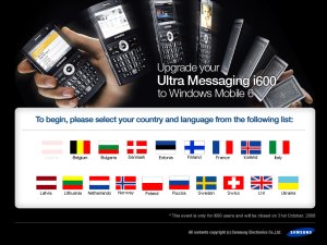 Samsung Country List